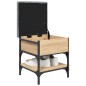 vidaXL Panca Porta Scarpe Rovere Sonoma 42x42x45 cm Legno Multistrato
