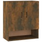 Armadietto a Muro Rovere Fumo 60x31x70 cm in Legno Multistrato Armadietto a Muro Rovere Fumo 60x31x70 cm in Legno Multistrato