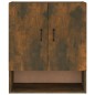 Armadietto a Muro Rovere Fumo 60x31x70 cm in Legno Multistrato Armadietto a Muro Rovere Fumo 60x31x70 cm in Legno Multistrato