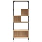 vidaXL Libreria 5Ripiani Rovere Sonoma 76x33x188,5cm Legno Multistrato vidaXL Libreria 5Ripiani Rovere Sonoma 76x33x188,5cm Legno Multistrato