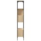 vidaXL Libreria 5Ripiani Rovere Sonoma 76x33x188,5cm Legno Multistrato vidaXL Libreria 5Ripiani Rovere Sonoma 76x33x188,5cm Legno Multistrato