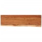 vidaXL Mensola Muro 100x30x3,8cm Rettangolare Legno Acacia Bordi Vivi