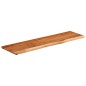 vidaXL Mensola Muro 100x30x3,8cm Rettangolare Legno Acacia Bordi Vivi