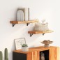 vidaXL Mensola a Muro 50x30x3,8cm Rettangolare Legno Acacia Bordi Vivi vidaXL Mensola a Muro 50x30x3,8cm Rettangolare Legno Acacia Bordi Vivi