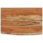 vidaXL Mensola a Muro 70x40x3,8cm Rettangolare Legno Acacia Bordi Vivi