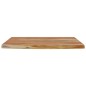 vidaXL Mensola a Muro 70x40x3,8cm Rettangolare Legno Acacia Bordi Vivi