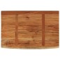 vidaXL Mensola a Muro 70x40x3,8cm Rettangolare Legno Acacia Bordi Vivi