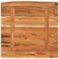 vidaXL Piano Bagno 60x60x3,8 cm Quadrato Legno Massello di Acacia vidaXL Piano Bagno 60x60x3,8 cm Quadrato Legno Massello di Acacia