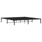 vidaXL Giroletto in Metallo Nero 193x203 cm vidaXL Giroletto in Metallo Nero 193x203 cm