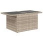 vidaXL Set Divani da Giardino 11 pz con Cuscini in Polyrattan Grigio vidaXL Set Divani da Giardino 11 pz con Cuscini in Polyrattan Grigio