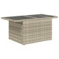 vidaXL Set Divano da Giardino 6pz con Cuscini Grigio Chiaro Polyrattan vidaXL Set Divano da Giardino 6pz con Cuscini Grigio Chiaro Polyrattan
