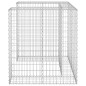 Gabbione per Bidoni in Acciaio Zincato 110x100x110 cm Gabbione per Bidoni in Acciaio Zincato 110x100x110 cm