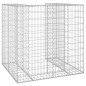 Gabbione per Bidoni in Acciaio Zincato 110x100x110 cm Gabbione per Bidoni in Acciaio Zincato 110x100x110 cm