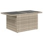 vidaXL Set Divano da Giardino 9pz con Cuscini Grigio Chiaro Polyrattan vidaXL Set Divano da Giardino 9pz con Cuscini Grigio Chiaro Polyrattan