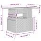 vidaXL Set Divano da Giardino 9pz con Cuscini Grigio Chiaro Polyrattan vidaXL Set Divano da Giardino 9pz con Cuscini Grigio Chiaro Polyrattan