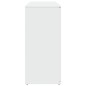 vidaXL Credenza Bianca 90,5x29,5x65 cm in Truciolato vidaXL Credenza Bianca 90,5x29,5x65 cm in Truciolato