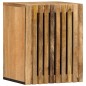 vidaXL Mobile a Parete da Bagno 38x34x48cm Legno Massello Mango Grezzo vidaXL Mobile a Parete da Bagno 38x34x48cm Legno Massello Mango Grezzo