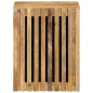 vidaXL Mobile a Parete da Bagno 38x34x48cm Legno Massello Mango Grezzo vidaXL Mobile a Parete da Bagno 38x34x48cm Legno Massello Mango Grezzo