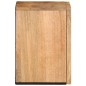 vidaXL Mobile a Parete da Bagno 38x34x48cm Legno Massello Mango Grezzo vidaXL Mobile a Parete da Bagno 38x34x48cm Legno Massello Mango Grezzo