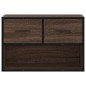 vidaXL Mobile TV Rovere Marrone 60x31x39,5cm in Truciolato e Metallo vidaXL Mobile TV Rovere Marrone 60x31x39,5cm in Truciolato e Metallo