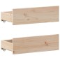 vidaXL Giroletto senza Materasso con Testata 135x190 cm Massello Pino vidaXL Giroletto senza Materasso con Testata 135x190 cm Massello Pino