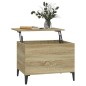 vidaXL Tavolino Salotto Rovere Sonoma 60x44,5x45 cm Legno Multistrato vidaXL Tavolino Salotto Rovere Sonoma 60x44,5x45 cm Legno Multistrato