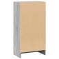 vidaXL Libreria Grigio Sonoma 40x24x76 cm in Truciolato