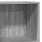 vidaXL Libreria Grigio Sonoma 40x24x76 cm in Truciolato