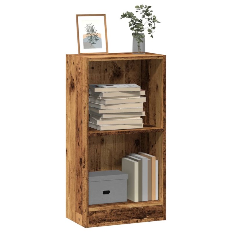 vidaXL Libreria Legno Antico 40x24x76 cm in Truciolato vidaXL Libreria Legno Antico 40x24x76 cm in Truciolato