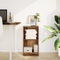 vidaXL Libreria Legno Antico 40x24x76 cm in Truciolato vidaXL Libreria Legno Antico 40x24x76 cm in Truciolato
