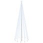 Albero di Natale con Puntale Bianco Freddo 732 LED 500 cm Albero di Natale con Puntale Bianco Freddo 732 LED 500 cm