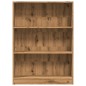 vidaXL Libreria Rovere Artigianale 80x24x109 cm in Legno Multistrato vidaXL Libreria Rovere Artigianale 80x24x109 cm in Legno Multistrato