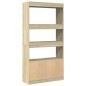 vidaXL Credenza Rovere Sonoma 92x33x180 cm in Legno Multistrato vidaXL Credenza Rovere Sonoma 92x33x180 cm in Legno Multistrato