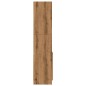 vidaXL Credenza Rovere Artigianale 92x33x140 cm in Legno Multistrato vidaXL Credenza Rovere Artigianale 92x33x140 cm in Legno Multistrato