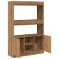 vidaXL Credenza Rovere Artigianale 92x33x140 cm in Legno Multistrato vidaXL Credenza Rovere Artigianale 92x33x140 cm in Legno Multistrato