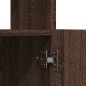 vidaXL Credenza Rovere Marrone 92x33x140 cm in Legno Multistrato