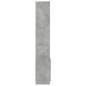 vidaXL Credenza Grigio Cemento 63x33x180 cm in Truciolato vidaXL Credenza Grigio Cemento 63x33x180 cm in Truciolato