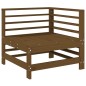vidaXL Set Salotto da Giardino 7 pz ambra in Legno Massello di Pino vidaXL Set Salotto da Giardino 7 pz ambra in Legno Massello di Pino