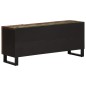 vidaXL Mobile Porta TV 100x34x46 cm in Legno Massello di Acacia