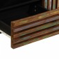 vidaXL Mobile Porta TV 100x34x46 cm in Legno Massello di Acacia