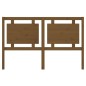 Testiera per Letto Miele 155,5x4x100 cm Legno Massello di Pino