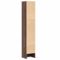 vidaXL Credenza con LED Rovere Marrone 36x32,5x200cm Legno Multistrato vidaXL Credenza con LED Rovere Marrone 36x32,5x200cm Legno Multistrato