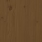 Testiera per Letto Miele 155,5x4x100 cm Legno Massello di Pino