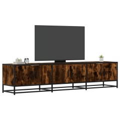 vidaXL Mobile Porta TV Rovere Fumo 180x35x41 cm in Truciolato