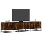 vidaXL Mobile Porta TV Rovere Fumo 180x35x41 cm in Truciolato vidaXL Mobile Porta TV Rovere Fumo 180x35x41 cm in Truciolato