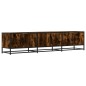 vidaXL Mobile Porta TV Rovere Fumo 180x35x41 cm in Truciolato vidaXL Mobile Porta TV Rovere Fumo 180x35x41 cm in Truciolato