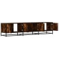vidaXL Mobile Porta TV Rovere Fumo 180x35x41 cm in Truciolato vidaXL Mobile Porta TV Rovere Fumo 180x35x41 cm in Truciolato