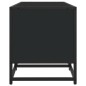 vidaXL Mobile Porta TV Nero 180x35x41 cm in Truciolato