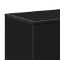 vidaXL Mobile Porta TV Nero 180x35x41 cm in Truciolato