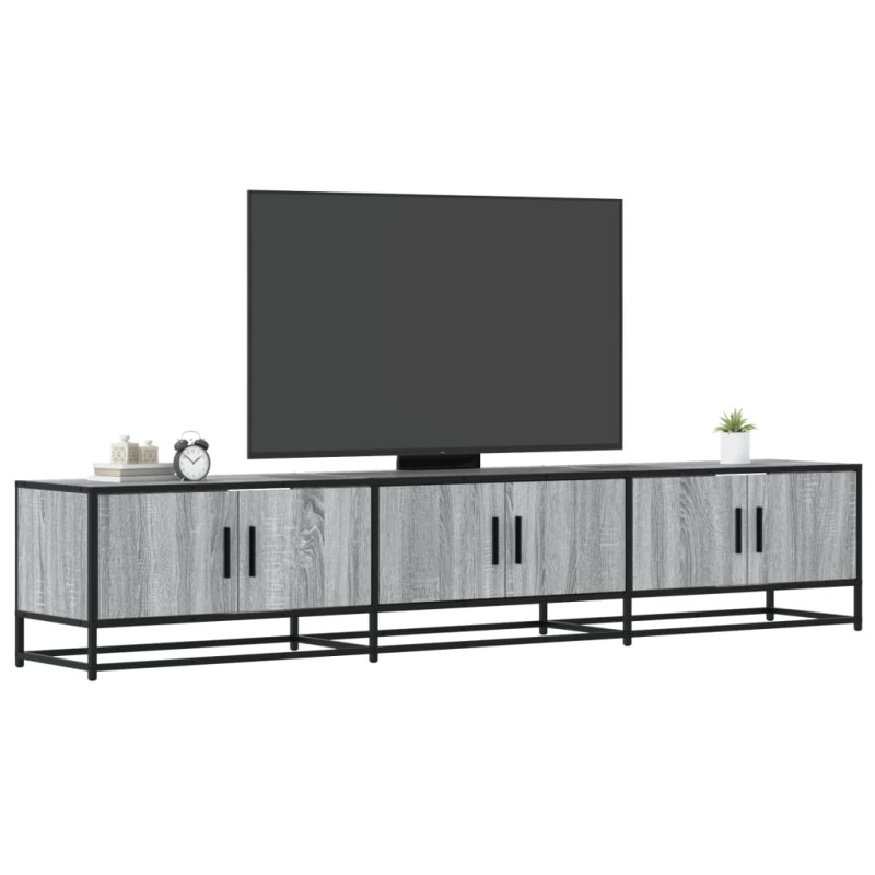 vidaXL Mobile Porta TV Grigio Sonoma 210x35x41 cm in Truciolato vidaXL Mobile Porta TV Grigio Sonoma 210x35x41 cm in Truciolato